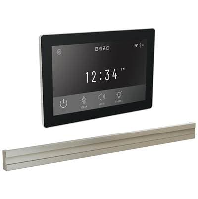 Brizo Other Digital + Bilateral Steam Set - Lumicoat Brushed Nickel by Brizo
