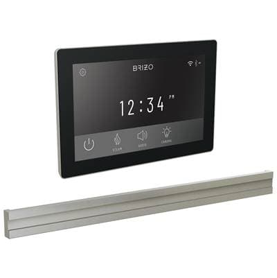 Brizo Other Digital + Bilateral Steam Set - Lumicoat Luxe Nickel by Brizo