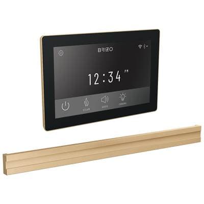 Brizo Other Digital + Bilateral Steam Set - Lumicoat Polished Gold