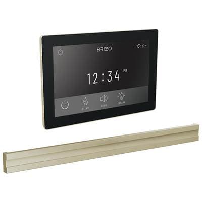 Brizo Other Digital + Bilateral Steam Set - Lumicoat Polished Nickel