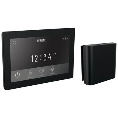 Brizo Other Digital + Square Steam Set - Matte Black by Brizo