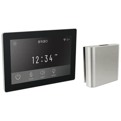 Brizo Other Digital + Square Steam Set - Lumicoat Brushed Nickel
