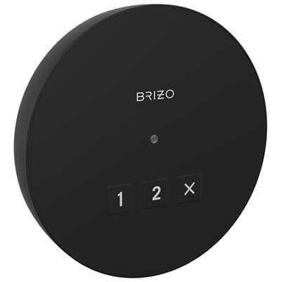 Brizo Other Round Exterior Control - Matte Black by Brizo