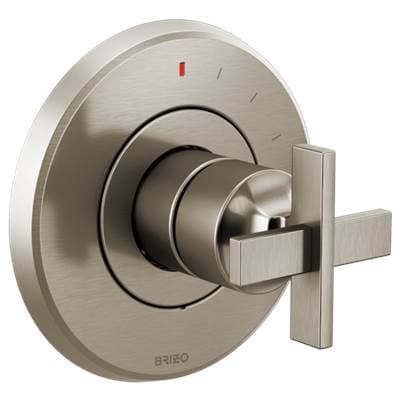 Brizo Levoire Pressure Balance Valve Only Trim - Less Handle - Luxe Nickel by Brizo