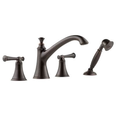 Brizo Baliza Roman Tub Trim with Hand Shower - Less Handles - Venetian Bronze by Brizo