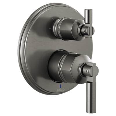Brizo Invari Pressure Balance Valve with Integrated 3-Function Diverter Trim - Less Handles -...