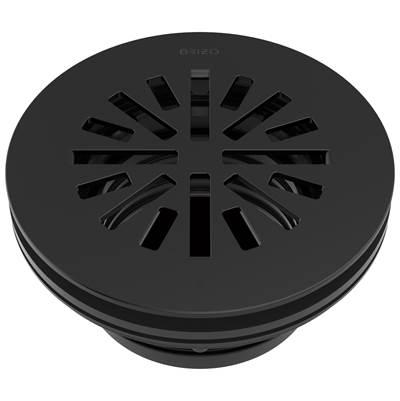 Brizo Other 4'' Prefab Round Shower Drain - Matte Black by Brizo
