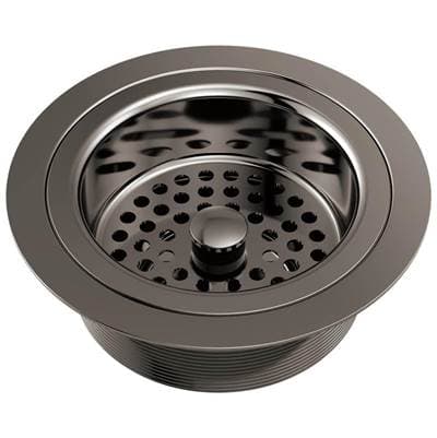 Brizo Kintsu Flange and Strainer Kitchen - Brilliance Black Onyx
