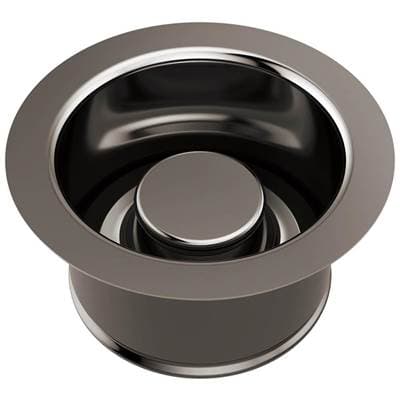 Brizo Kintsu Disposal Flange & Stopper - Brilliance Black Onyx by Brizo