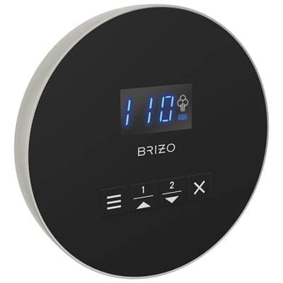 Brizo Other Mystixe Round Steam Control - Brushed Nickel by Brizo