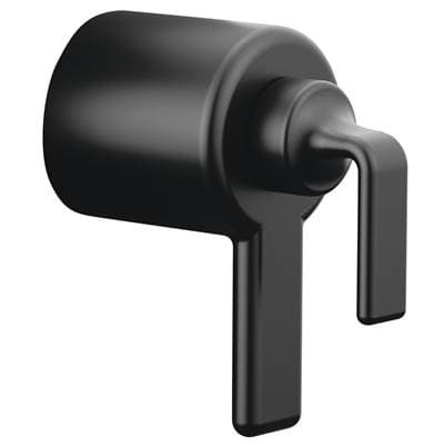 Brizo Allariae Tempassure Thermostatic Valve Trim Twist Handle Kit - Matte Black by Brizo