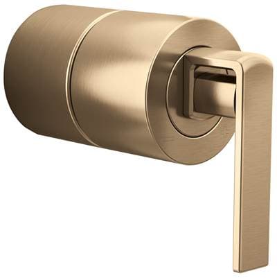 Brizo Pressure Balance Valve Trim Handle - Gap Lever - Luxe Gold by Brizo