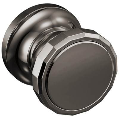 Brizo Beaucleree Two-handle Wall Mount Tub Filler Wheel Handle Kit - Brilliance Black Onyx