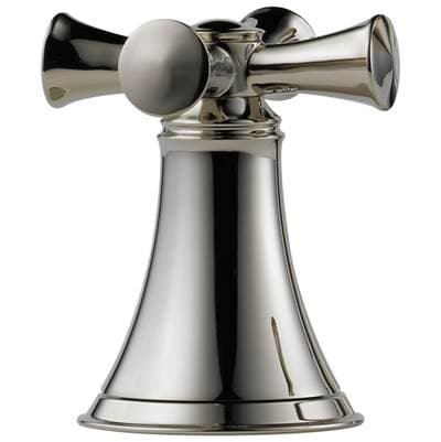Brizo Baliza Roman Tub Cross Handle Kit (pair) - Polished Nickel