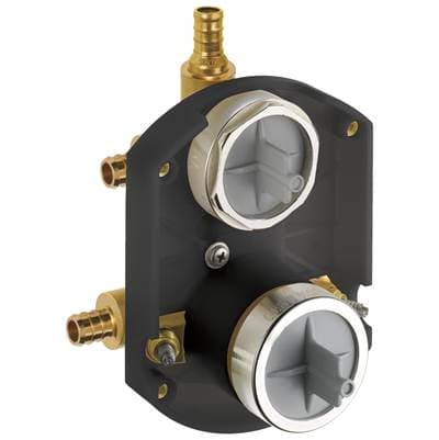 Brizo Other: Multichoice Universal Integrated Shower Diverter Rough with Pex Connections and Stops