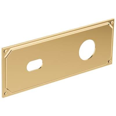Brizo Invari Wallmount Lavatory Escutcheon Plate - Polishedgold by Brizo