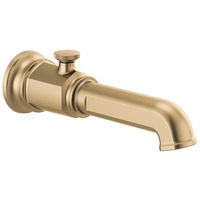Brizo Invari Diverter Tub Spout - Luxe Gold
