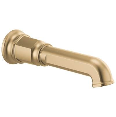Brizo Invari Non-diverter Tub Spout - Luxe Gold