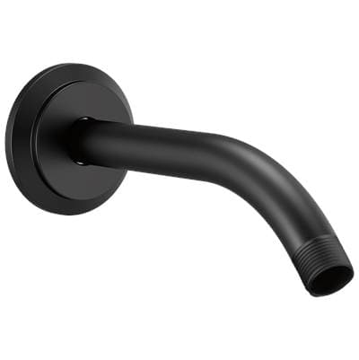 Brizo Atavise Shower Arm and Flange - Matte Black by Brizo