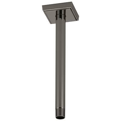 Brizo Allariae 10'' Ceiling Mount Shower Arm and Flange - Brilliance Black Onyx by Brizo