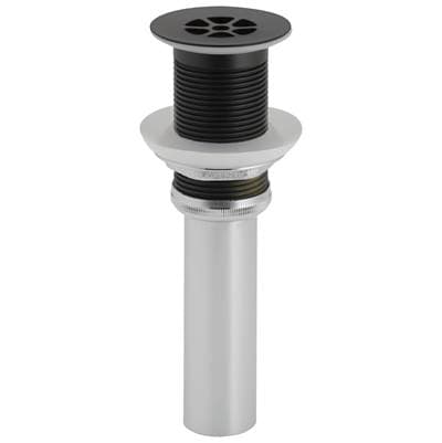 Brizo Other Grid Strainer Without Overflow - Black by Brizo