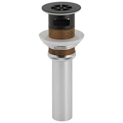 Brizo Other Grid Strainer with Overflow - Black by Brizo