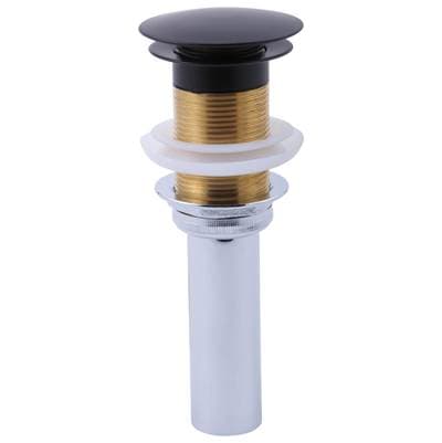 Brizo Other Push Button Pop-up Without Overflow - Black