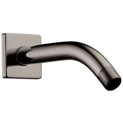 Brizo Other 7'' Linear Round Wall Mount Shower Arm and Flange - Brilliance Black Onyx by Brizo
