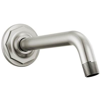 Brizo Rook 7'' Shower Arm & Flange - Luxe Nickel by Brizo