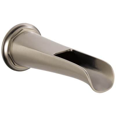 Brizo Rook Non-diverter Tub Spout - Luxe Nickel by Brizo