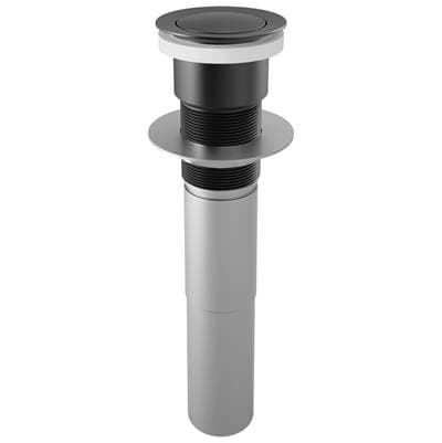 Brizo Other Push Button Pop-up Without Overflow - Matte Black