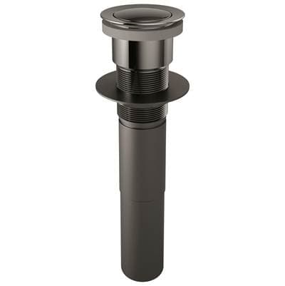 Brizo Other Push Button Pop-up Lavatory Drain Without Overflow - Brilliance Black Onyx