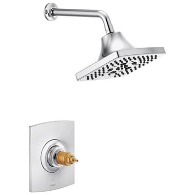 Brizo Kintsu Tempassure Thermostatic Shower Only Trim - Less Handles - Chrome
