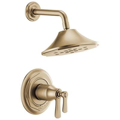 Brizo Rook Tempassure Thermostatic Shower Only - Luxe Gold