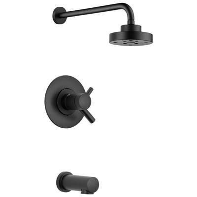 Jason Wu for BrizoE TempAssure(R) Thermostatic Tub and Shower Trim - Matte Black