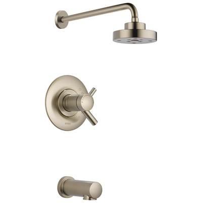 Odin Tempassure Thermostatic Tub/Shower - Brushed Nickel by Brizo