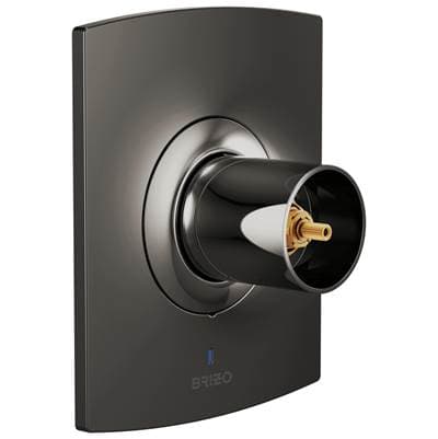 Brizo Kintsu Pressure Balance Valve Only Trim - Less Handle - Brilliance Black Onyx