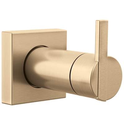 Brizo Sensori Volume Control Trim with Lunar Handle - Luxe Gold by Brizo