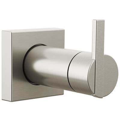 Brizo Sensori Volume Control Trim with Lunar Handle - Luxe Nickel