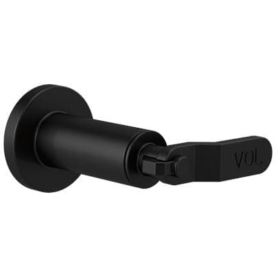 Brizo Litze Sensori Volume Control Trim - Industrial Lever - Matte Black