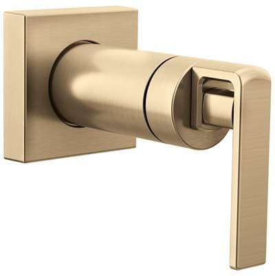 Brizo Sensori Volume Control Trim with Gap Lever Handle - Luxe Gold