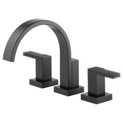 Brizo Siderna Roman Tub Faucet - Less Handles - Matte Black