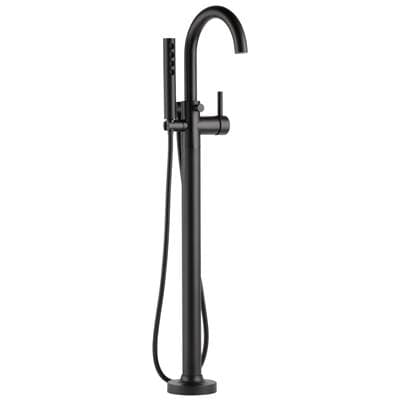 Brizo Jason Wu for Brizoe Single-handle Freestanding Tub Filler - Matte Black by Brizo