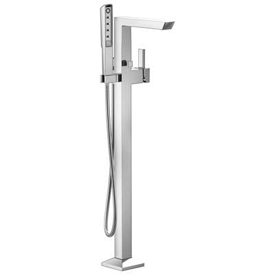 Brizo Vettis Single-handle Floor Mount Tub Filler - Chrome by Brizo