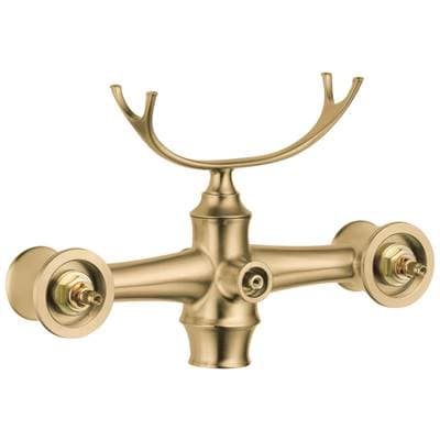 Brizo Traditional Two-handle Freestanding Tub Filler Body Assembly Trim - Less Handles - Luxe Gold
