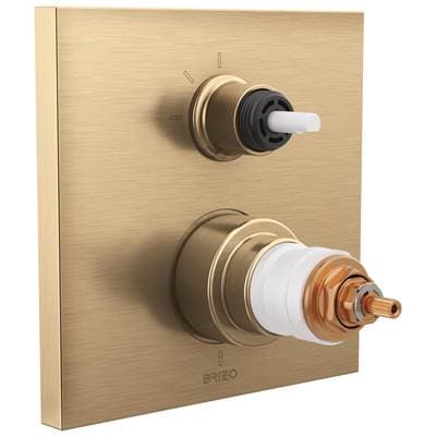Brizo Frank Lloyd Wright Tempassure Thermostatic Valve with 3-Function Integrated Diverter Trim -...