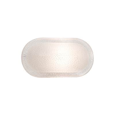 Besa Lighting Cabo Vanity, Frost, Bubble, Chrome Finish, 1X9W Led by Besa Lighting