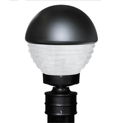 Besa Lighting Costaluz, 3061 Series Post, Black 1X75W Medium Base