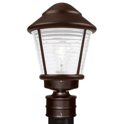 Besa Lighting Costaluz, 3100 Series Post, Bronze 1X75W Medium Base