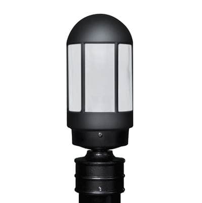 Besa Lighting Costaluz, 3151 Series Post, Black 1X75W Medium Base